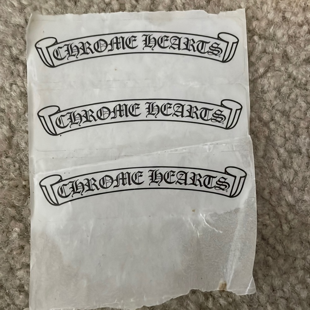 Chrome hearts stickers